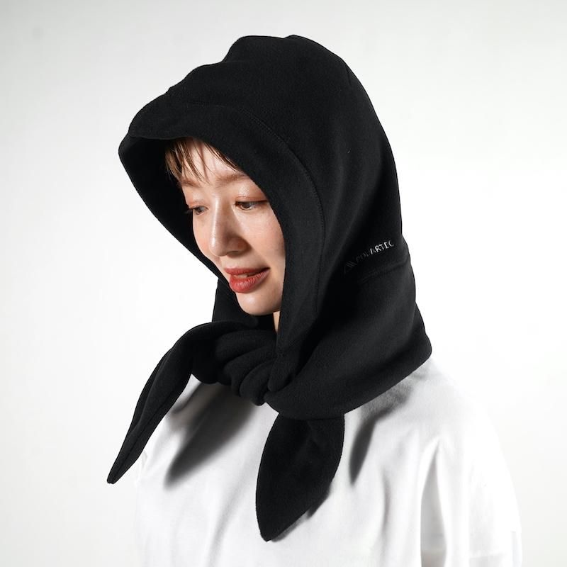 HYKE] ハイク POLARTEC® FLEECE BALACLAVA(BLACK)