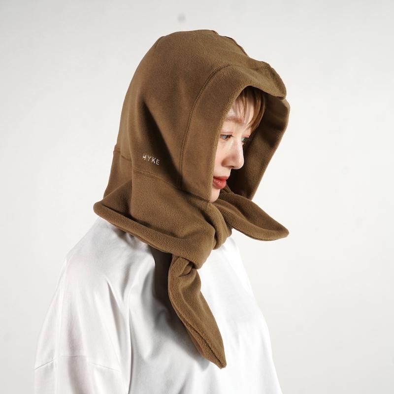 HYKE] ハイク POLARTEC® FLEECE BALACLAVA(COYOTE BROWN)