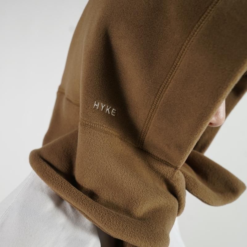 HYKE] ハイク POLARTEC® FLEECE BALACLAVA(COYOTE BROWN)