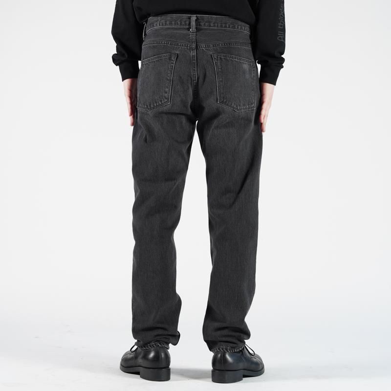 COMOLI コモリ 5P ワイドデニムパンツ COMOLI (コモリ) デニム 5Pパンツ BLEACH