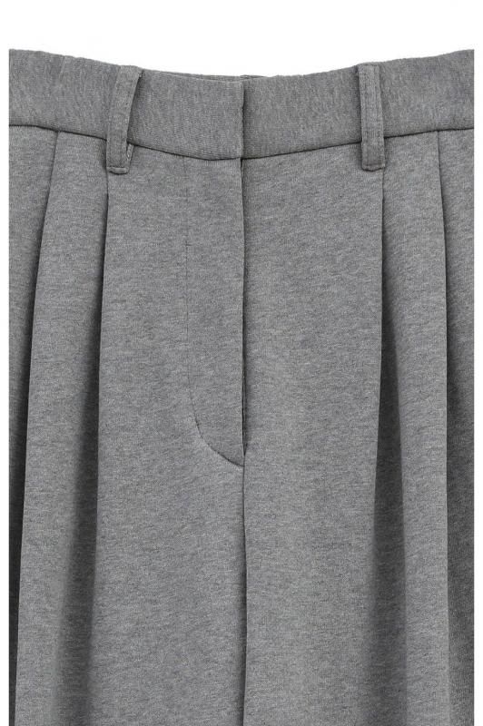 限定値下げCLANE TWO TUCK SWEAT PANTS サイズ2 グレー CLANE - 2タックスウェットパンツ - TWO TUCK SWEAT PANTS (GREY