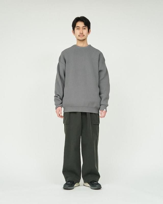 FreshService] フレッシュサービス DELTA SLX CREW NECK KNIT | INS