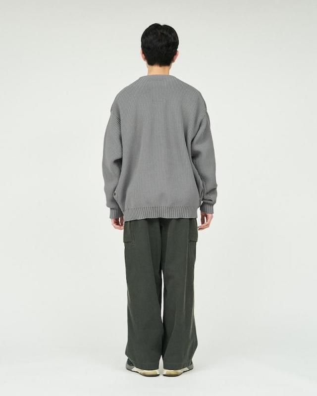 FreshService] フレッシュサービス DELTA SLX CREW NECK KNIT