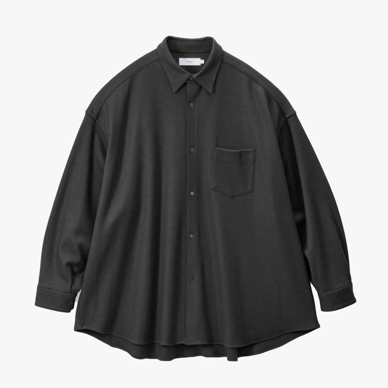 Graphpaper] グラフペーパー Wool Smooth Flannel Oversized Regular
