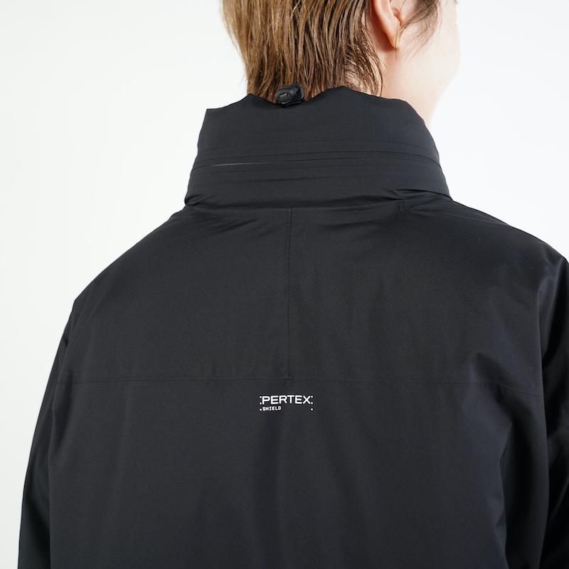 HYKE] ハイク PERTEX PUFF JACKET(BLACK)