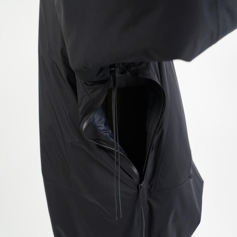 HYKE] ハイク PERTEX PUFF JACKET(BLACK)