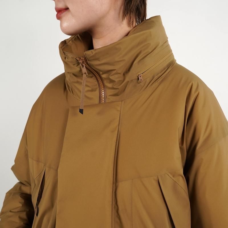 HYKE] ハイク PERTEX PUFF PARKA(COYOTE BROWN)