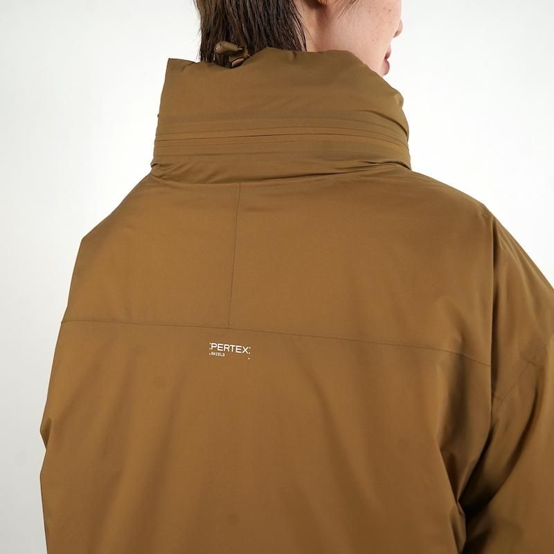 HYKE] ハイク PERTEX PUFF PARKA(COYOTE BROWN)