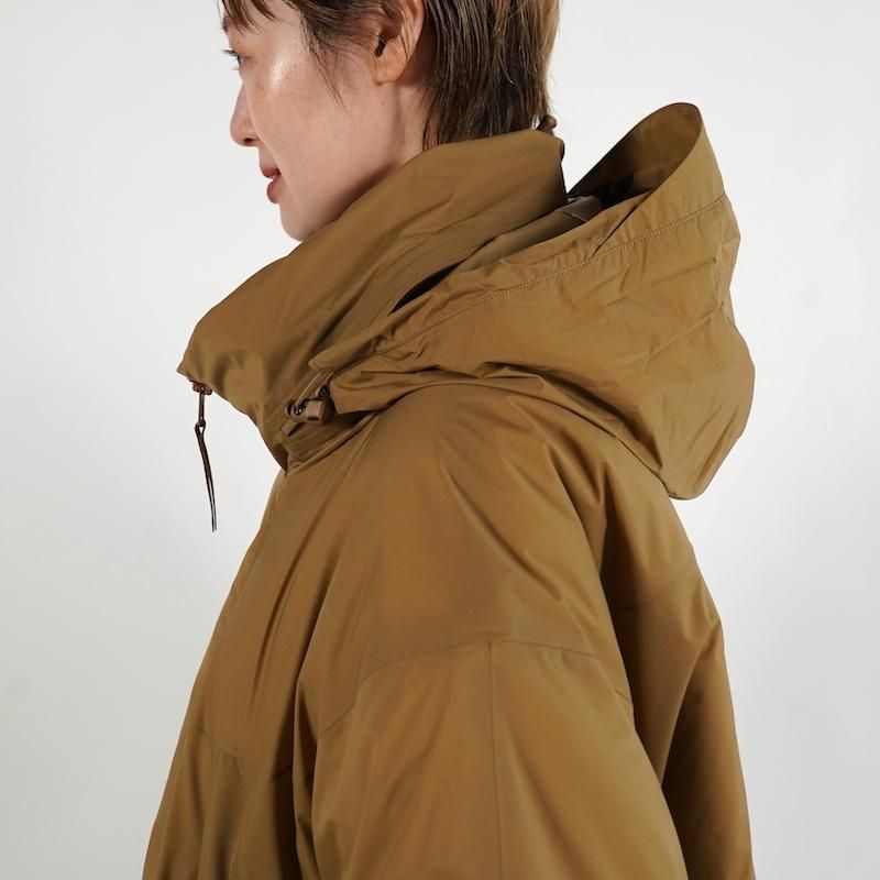 HYKE] ハイク PERTEX PUFF PARKA(COYOTE BROWN)