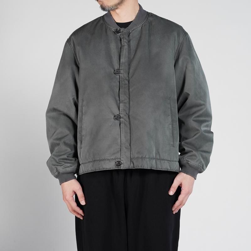 A.PRESSE] アプレッセ Vintage Silk Bomber Jacket | INS ONLINE STORE