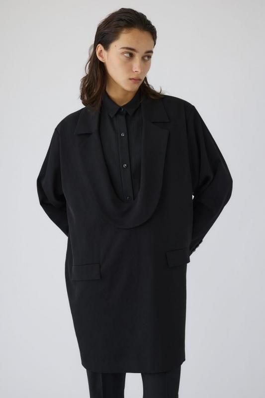 RIM.ARK] リムアーク Tailored mini dress(BLACK)