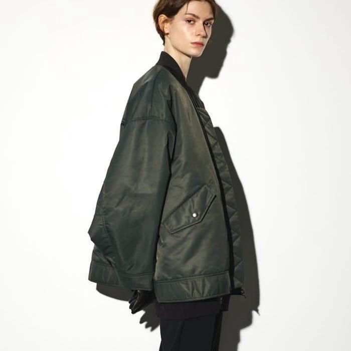 <img class='new_mark_img1' src='https://img.shop-pro.jp/img/new/icons6.gif' style='border:none;display:inline;margin:0px;padding:0px;width:auto;' />[RIM.ARK] ॢ Wide MA-1 BZ(KHAKI) 