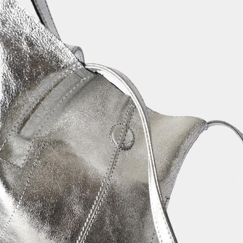 Morphee] モルフェ 3WAY LARGE TOTE（L size）SILVER | INS ONLINE