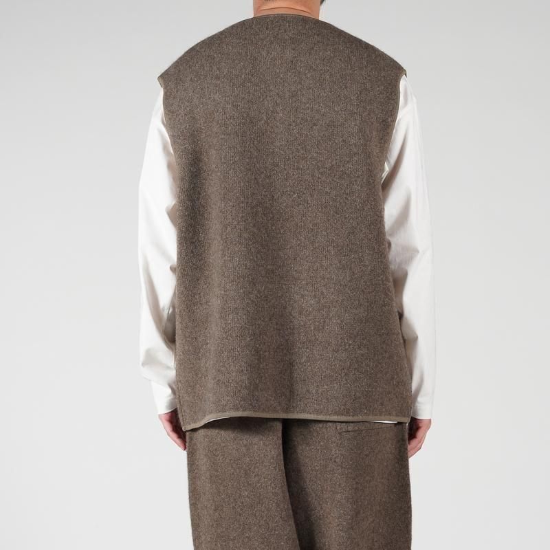 walenode] ウェルノードInnocent YAK Zip up vest | INS ONLINE