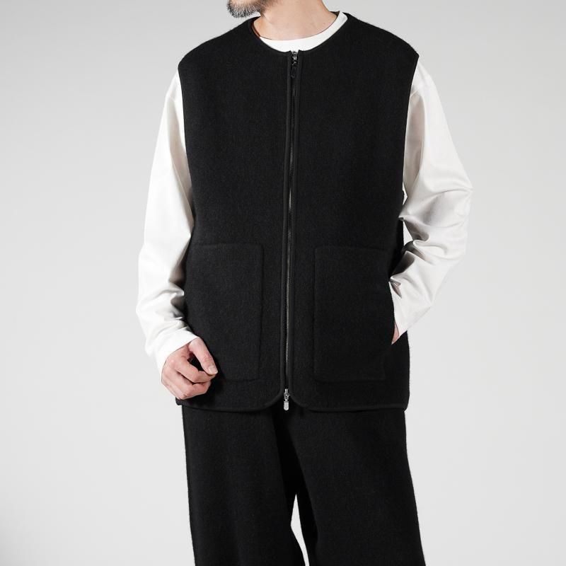 walenode] ウェルノードInnocent YAK Zip up vest | INS ONLINE STORE