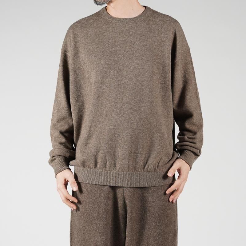 walenode] ウェルノード IInnocent YAK Sweat like sweater | INS