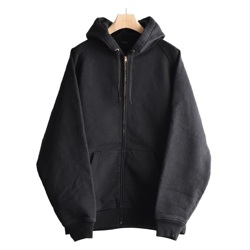 COMOLI] コットン裏毛 ジップパーカ | INS ONLINE STORE 公式
