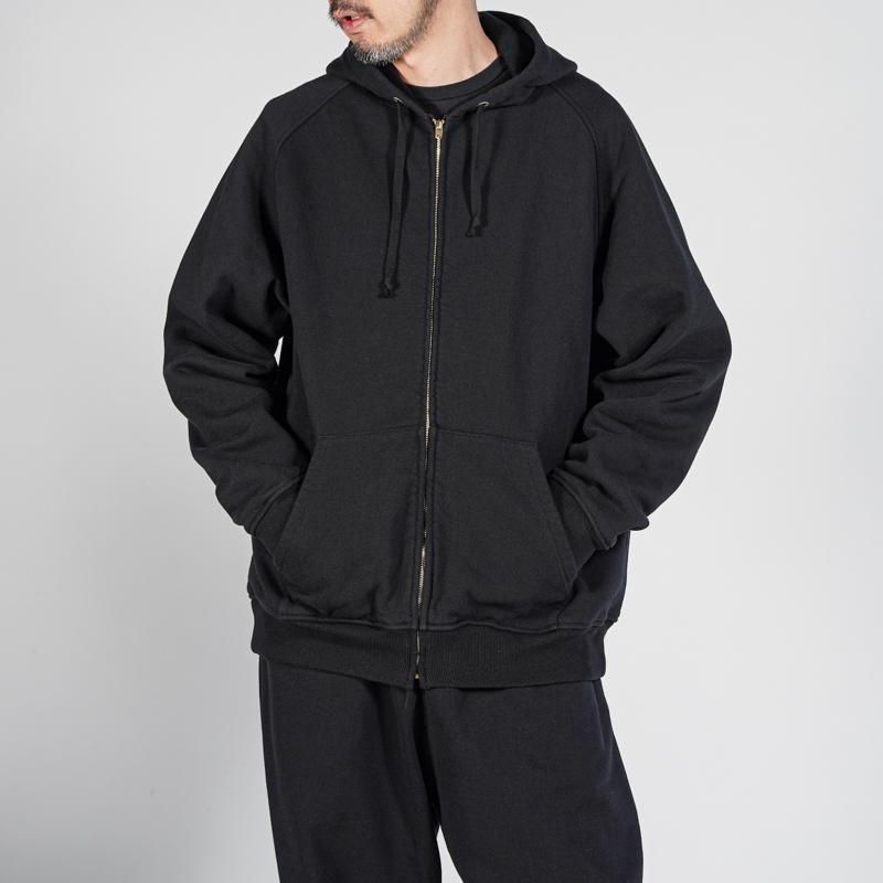 COMOLI] コットン裏毛 ジップパーカ | INS ONLINE STORE 公式