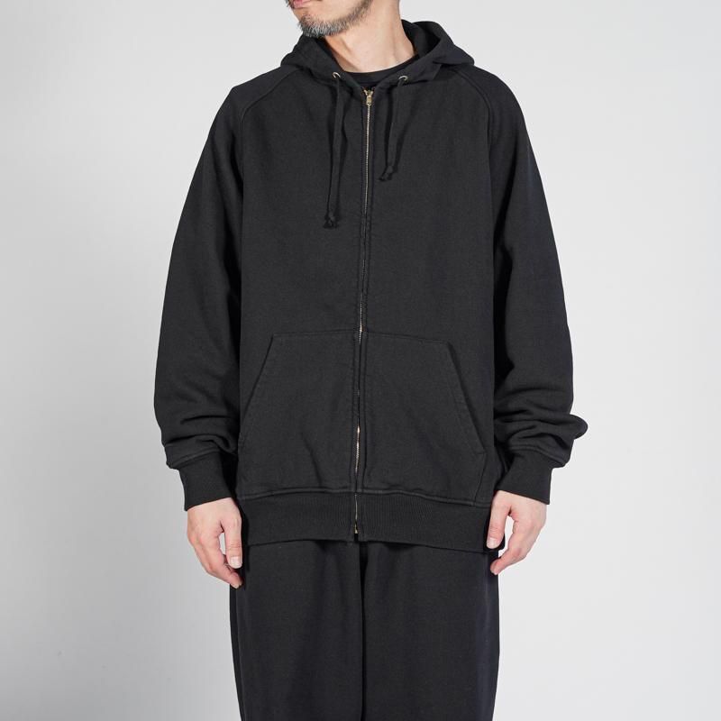 COMOLI] コットン裏毛 ジップパーカ | INS ONLINE STORE 公式