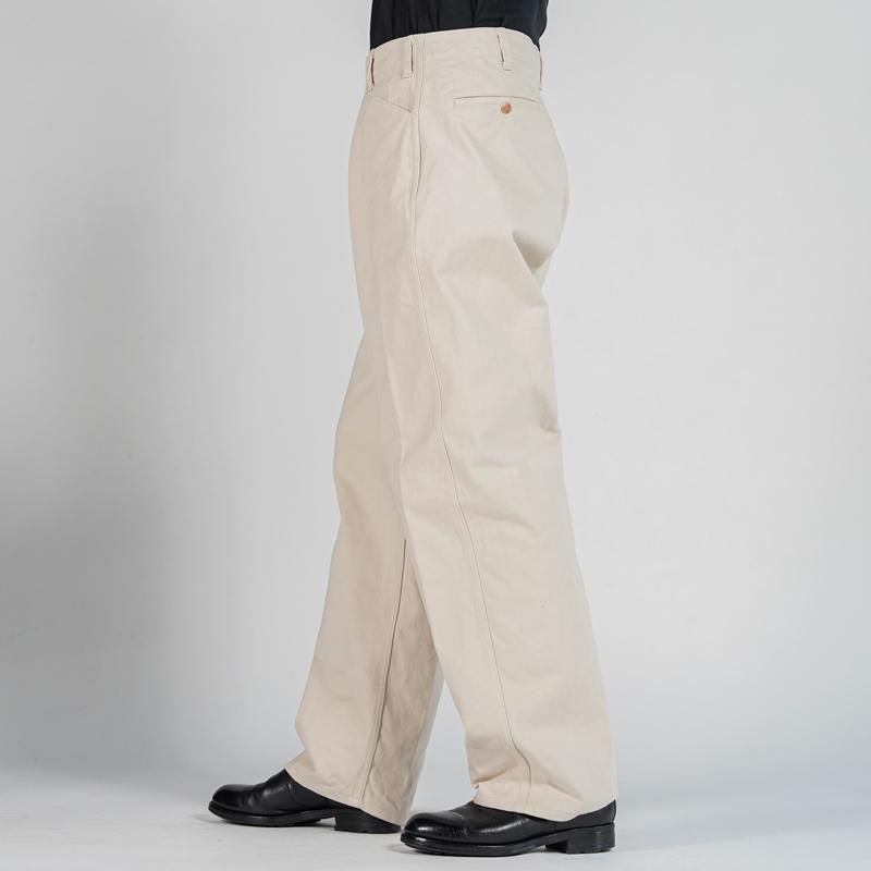 COMOLI コモリ　25AW コットンツイルワークパンツ　サイズ1 COMOLI コモリ 25AW コットンツイルワークパンツ サイズ1 COMOLI