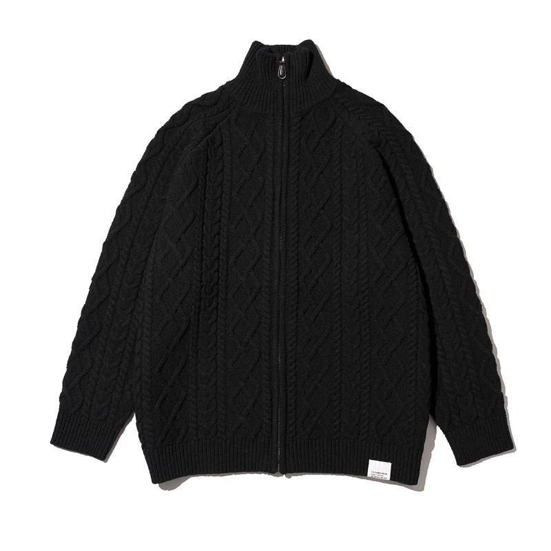 <img class='new_mark_img1' src='https://img.shop-pro.jp/img/new/icons8.gif' style='border:none;display:inline;margin:0px;padding:0px;width:auto;' />[FreshService] եå奵ӥ SHETLAND WOOL x SOLOTEX TECH FISHERMAN ZIP-UP (ƿ)