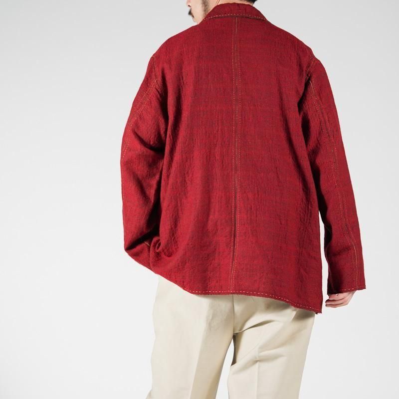 MAATEE&SONS] マーティー & サンズ GUPTA WOOL W FACE COVERALL