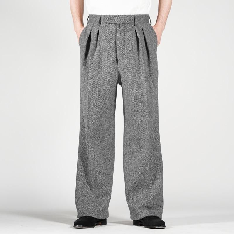<img class='new_mark_img1' src='https://img.shop-pro.jp/img/new/icons50.gif' style='border:none;display:inline;margin:0px;padding:0px;width:auto;' />[ NEAT ] ˡ Wool Herringbone 