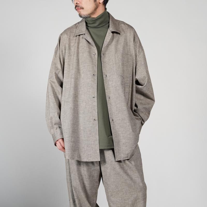 Graphpaper] グラフペーパー SIDOGRAS Cotton Herringbone Flannel