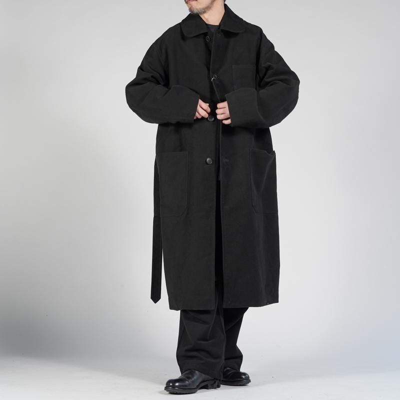 25aw comoli 新品 モールスキンミリタリーコート 3 COMOLI] コモリ