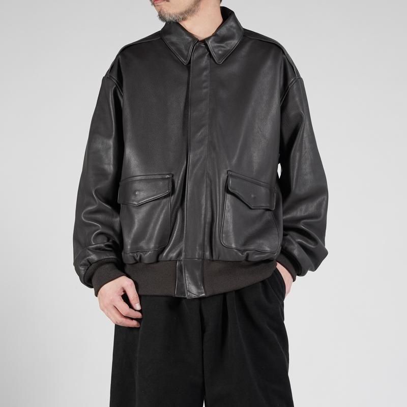 comoli 25AW シープスキン A-2ジャケット 新品未使用 サイズ3 COMOLI] コモリ シープスキン A-2ジャケット | INS ONLINE STORE 公式