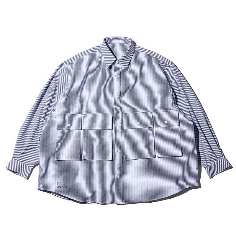 <img class='new_mark_img1' src='https://img.shop-pro.jp/img/new/icons8.gif' style='border:none;display:inline;margin:0px;padding:0px;width:auto;' />[FreshService] եå奵ӥ DRY OXFORD FLAP POCKET L/S SHIRT (ƿ)
