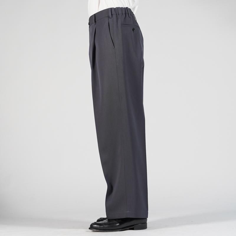 Graphpaper] グラフペーパー Scale Off Wool Wide Slacks | INS ONLINE