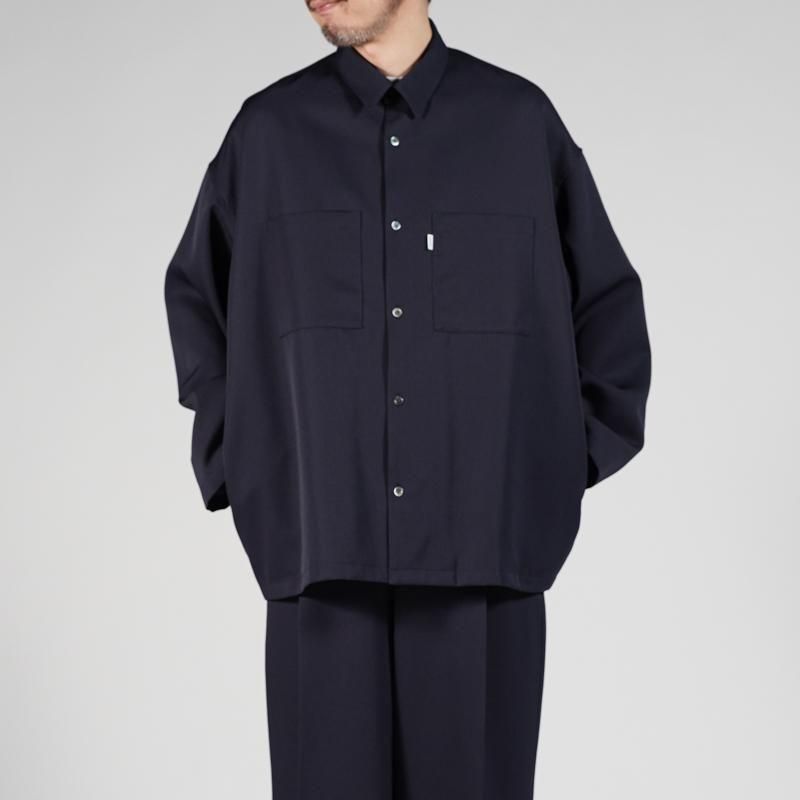 Graphpaper] グラフペーパー Scale Off Wool Box Shirt | INS ONLINE