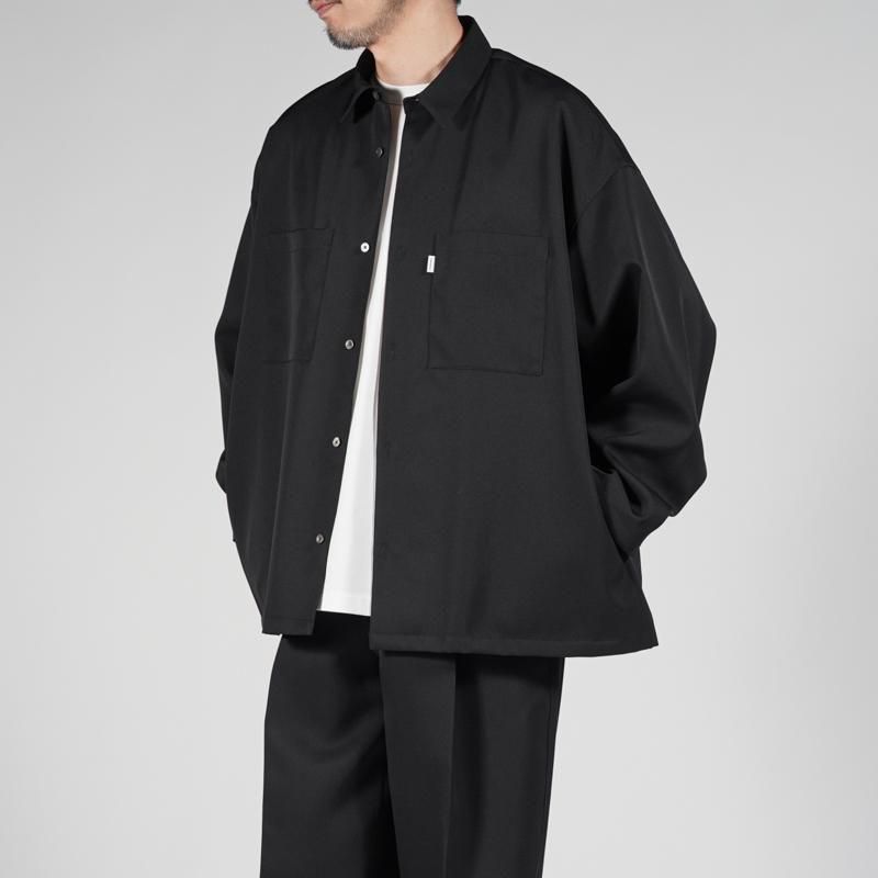 Graphpaper] グラフペーパー Scale Off Wool Box Shirt | INS ONLINE