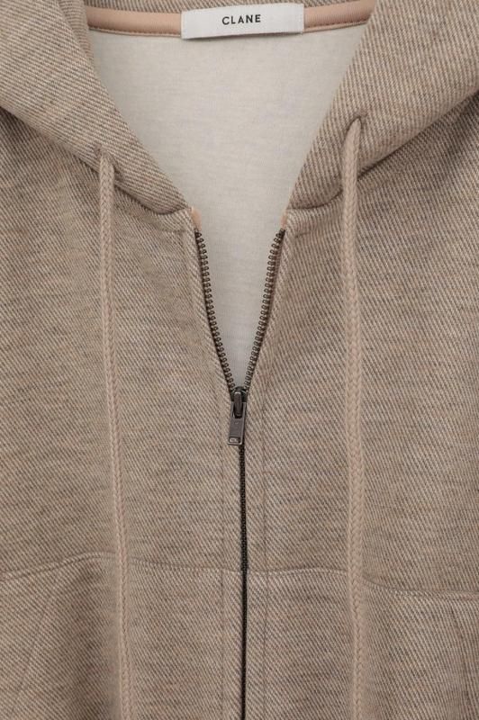 CLANE] クラネ HOODED SWEAT ALL IN ONE(BEIGE