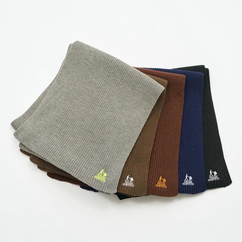 <img class='new_mark_img1' src='https://img.shop-pro.jp/img/new/icons8.gif' style='border:none;display:inline;margin:0px;padding:0px;width:auto;' />[FreshService]  THERMAL RIB KNIT SCARF (ƿ)