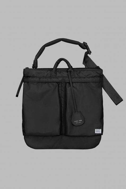 PORTER × HYKE] ポーター×ハイク HELMET BAG(BLACK)