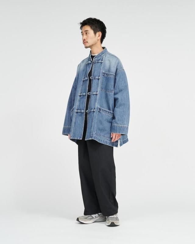 FreshService DENIM KUNG-FU セットアップ上下 FreshService] フレッシュサービス CORPORATE DENIM KUNG-FU COVERALL