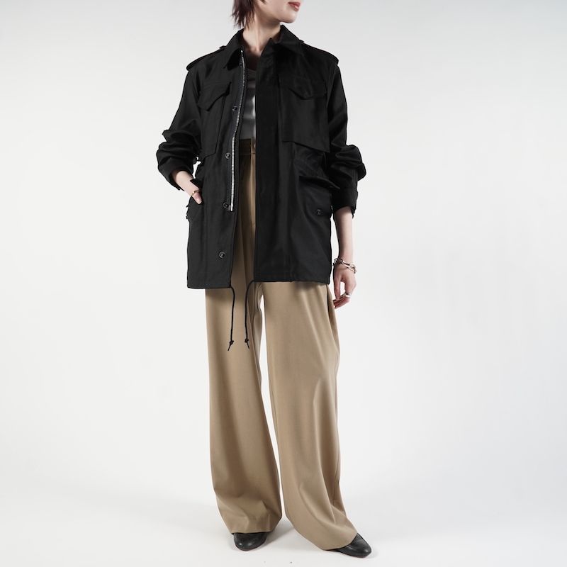 HYKE] ハイク TYPE M-51 FIELD JACKET(BLACK)