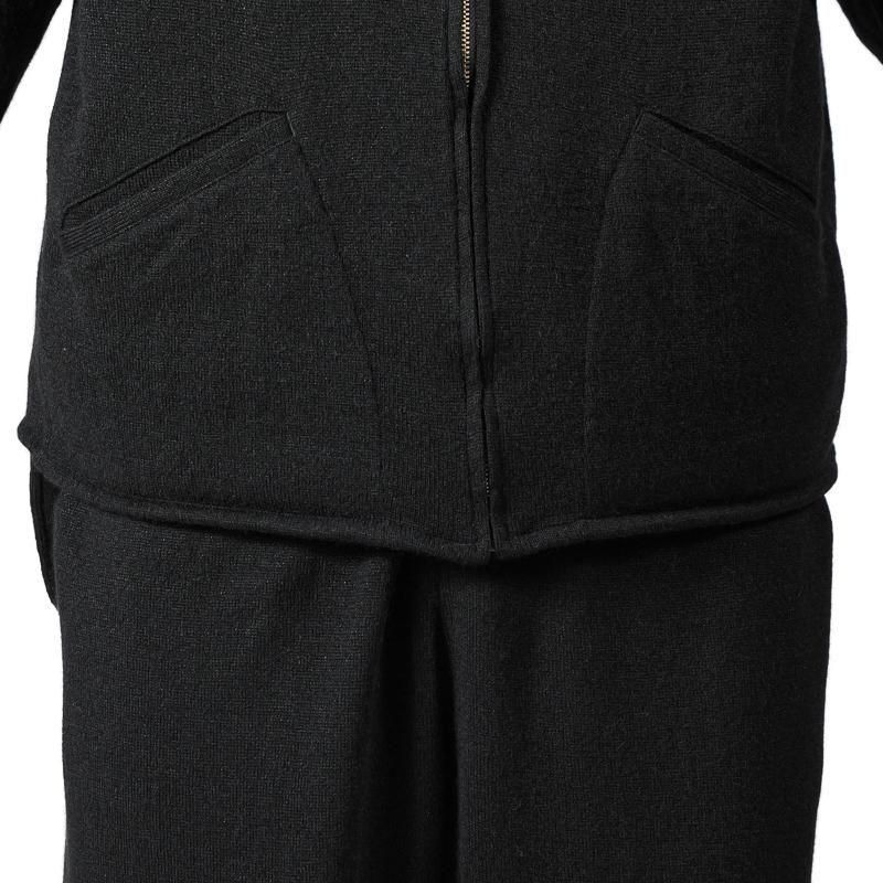 COMOLI] コモリ カシミヤ和紙 ジップショートジャケット | INS ONLINE