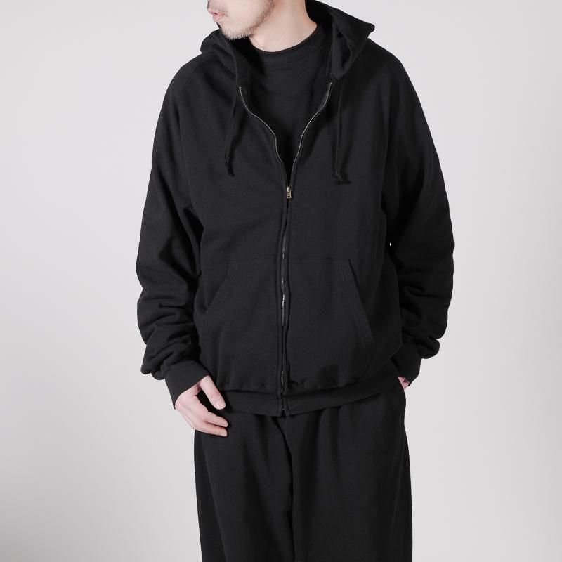 COMOLI] コモリ LWコットン裏毛 ジップパーカ | INS ONLINE STORE 公式