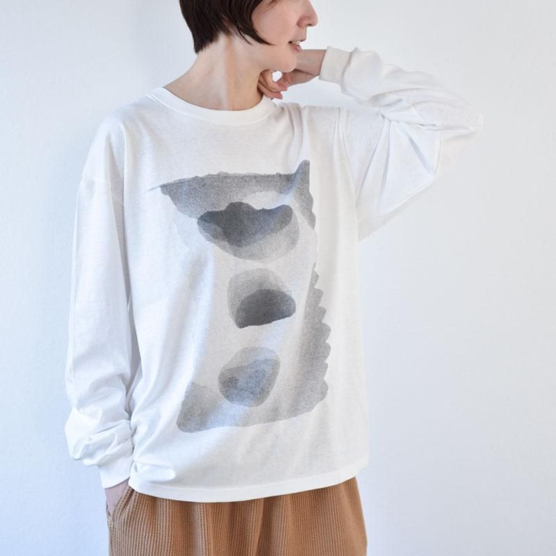 種から作ったロングスリーブTシャツ 土壌プリント - yohakuの公式通販