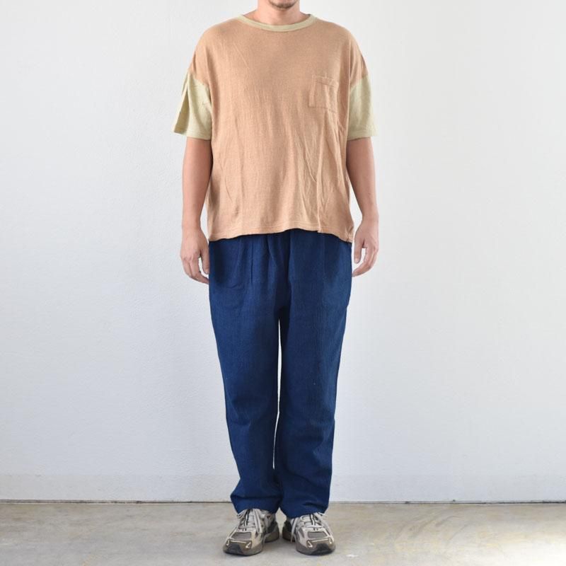 ◆オーダー用◆ダイカット 松ぼっくり オーガニックカラードコットン ガーゼTシャツ fox green × fox