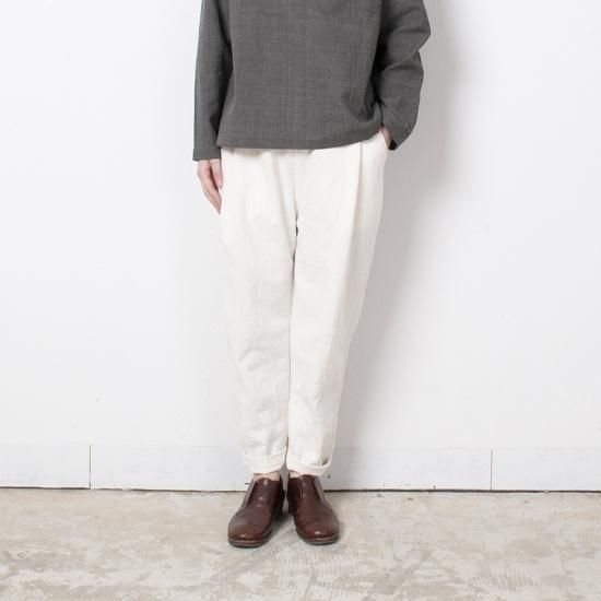 備後節織 テーパードパンツ 1st.model 生成（厚地） - yohakuの