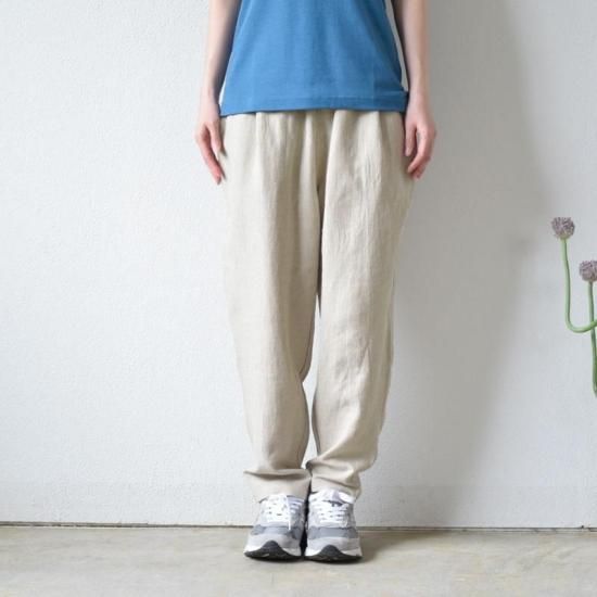 リネン テーパードパンツ キナリ - yohakuの公式通販サイトです。
