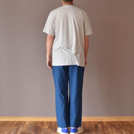 備後節織 ストレートパンツ 中紺（普通地） - yohakuの公式通販サイトです