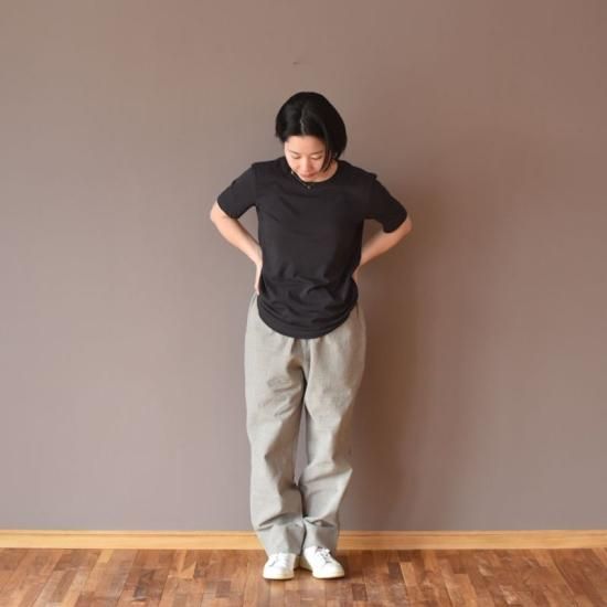 Hです。備後節織ワイドパンツ2着 備後節織 ストレートパンツ 薄墨(普通地) - yohakuの公式通販