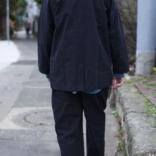 遠州織物 オーバーサイズジャケット ブラック - yohakuの公式