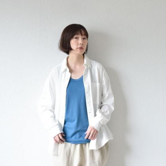 Youko様オーダー確認用 種から作ったオーバーサイズシャツ オフホワイト （限定色