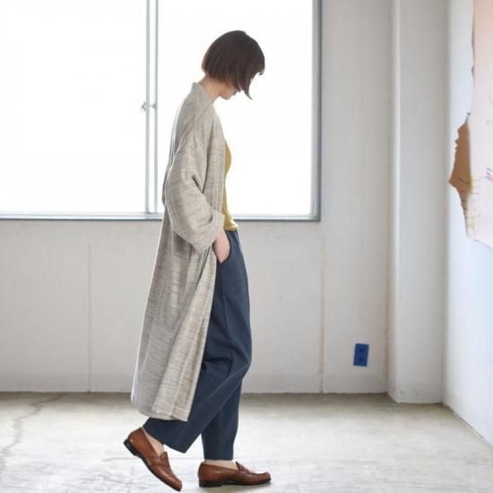 o project ロングカーディガン ロングカーディガン | ブラック - UZUiRO/公式オンラインショップ